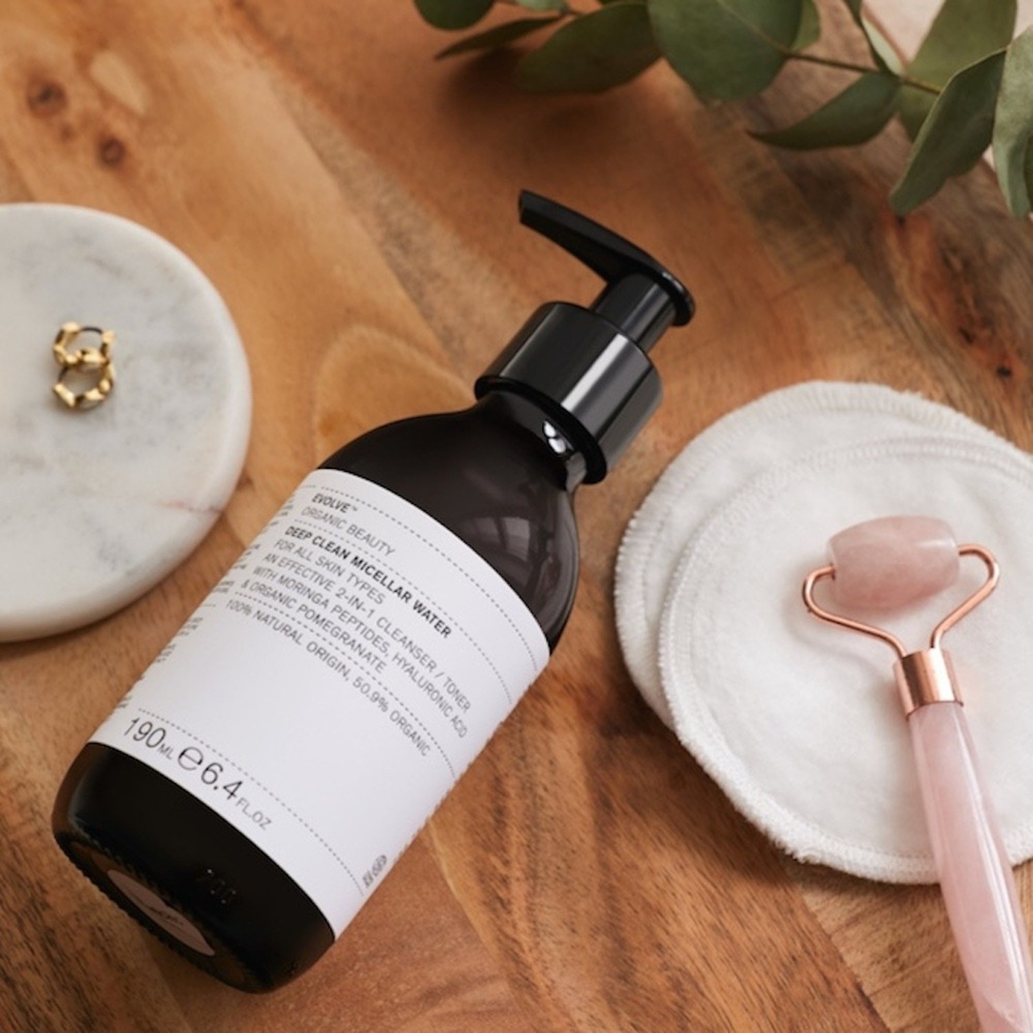 Evolve Organic Beauty dyprensende micellarvann