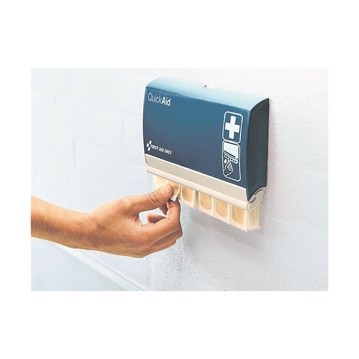 FIRST AID ONLY® Wundpflaster (90 St), QuickAid Pflasterspendersystem