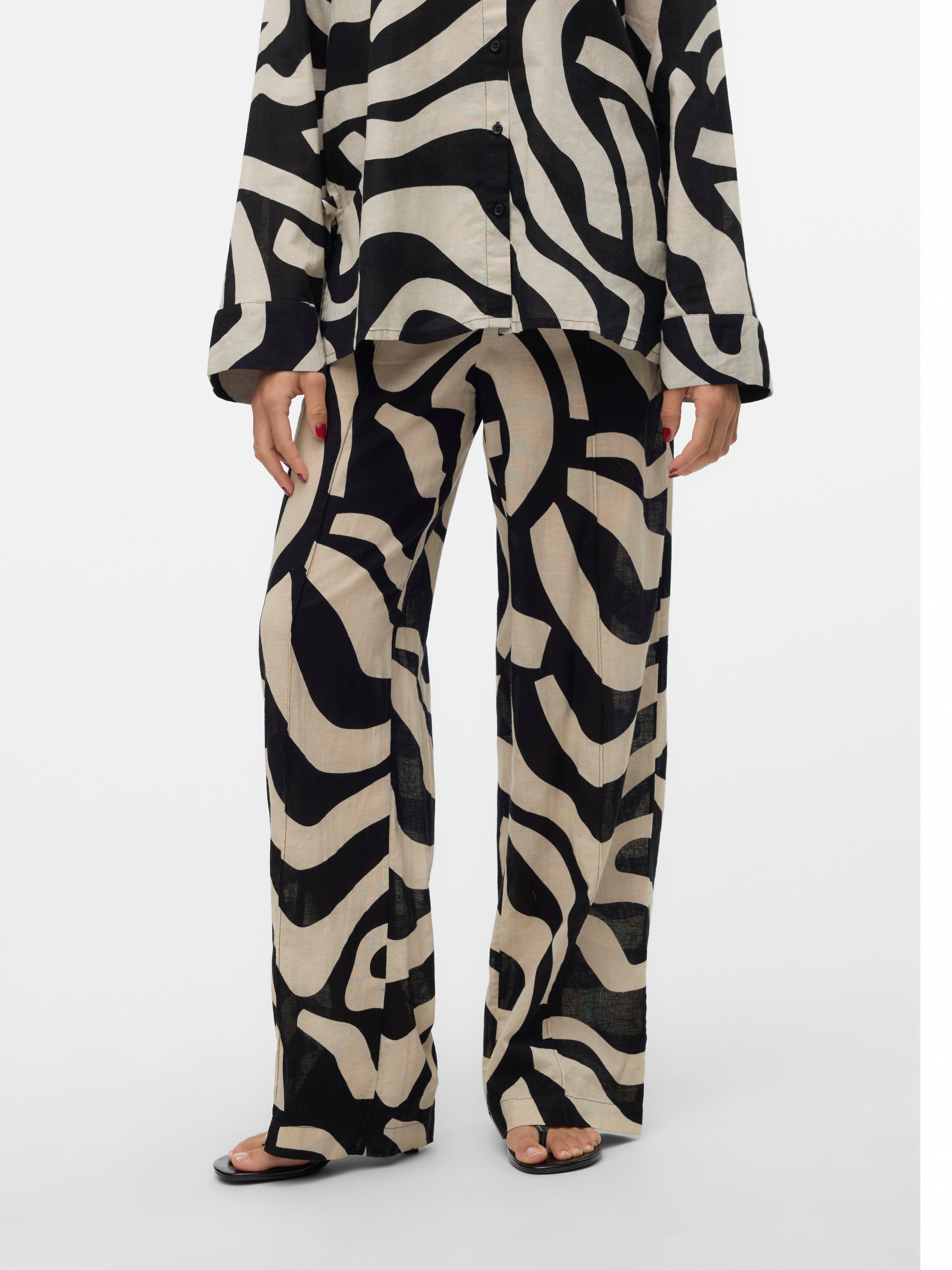VMAGNETE Hohe Taille Hose