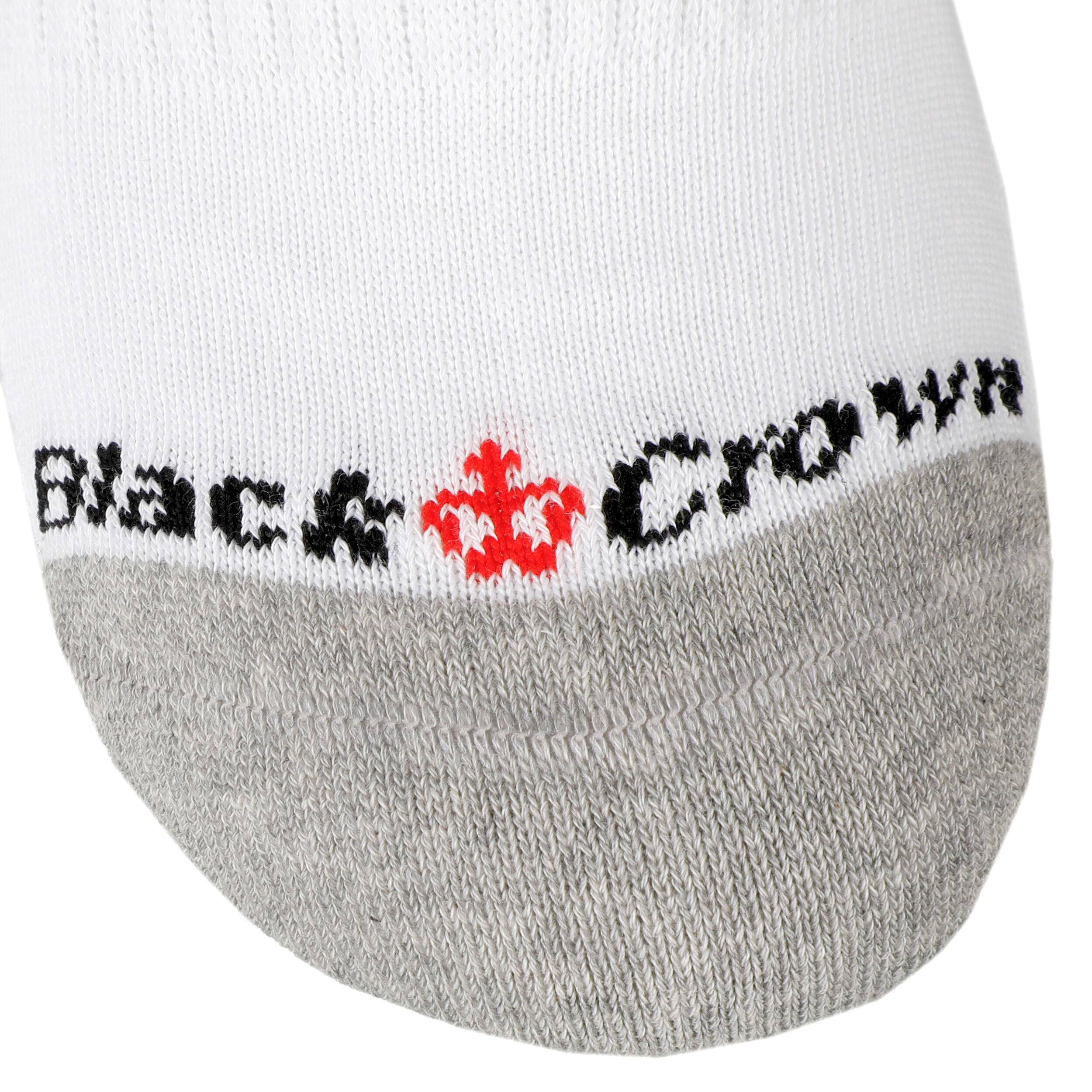 Sportsocken - Weiß, Grau