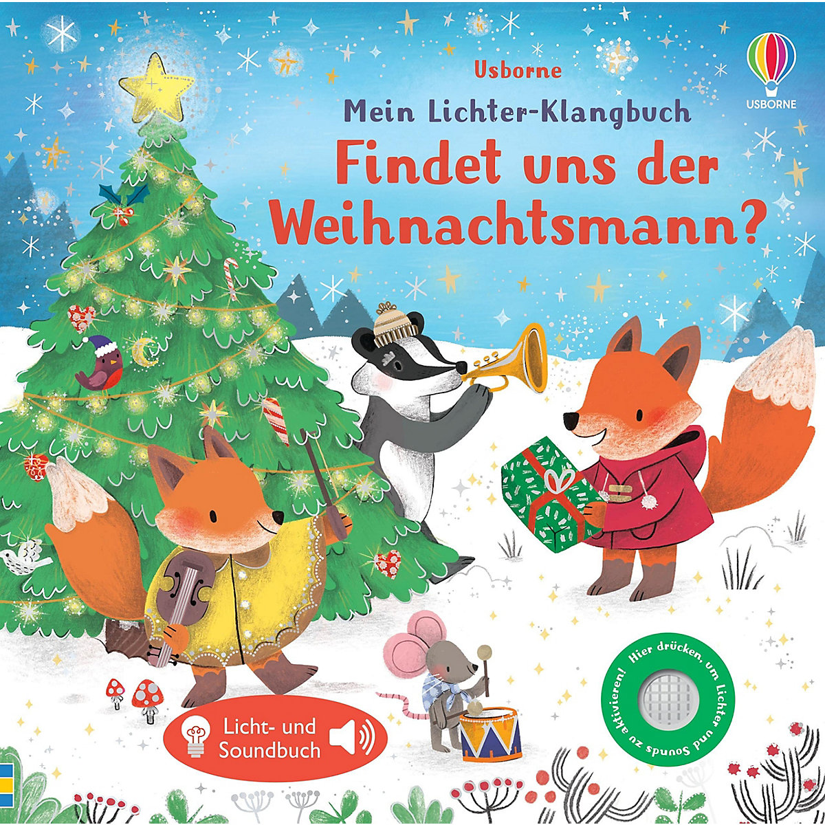 Findet uns der Weihnachtsmann (Lichter-Klangbuch)