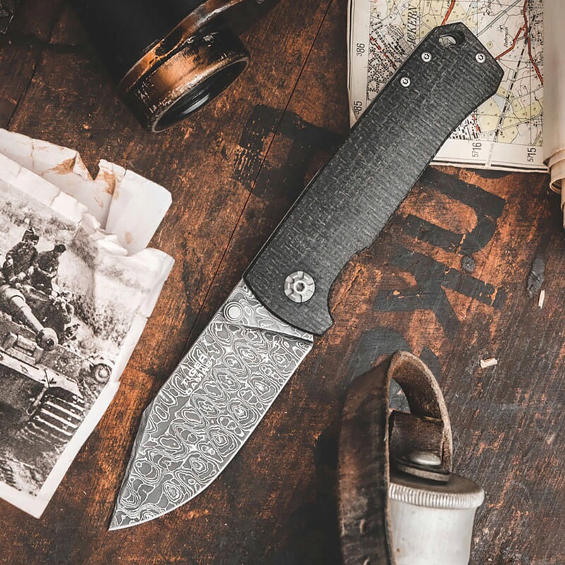 B&ouml;ker Messer Tiger Damast B&ouml;ker