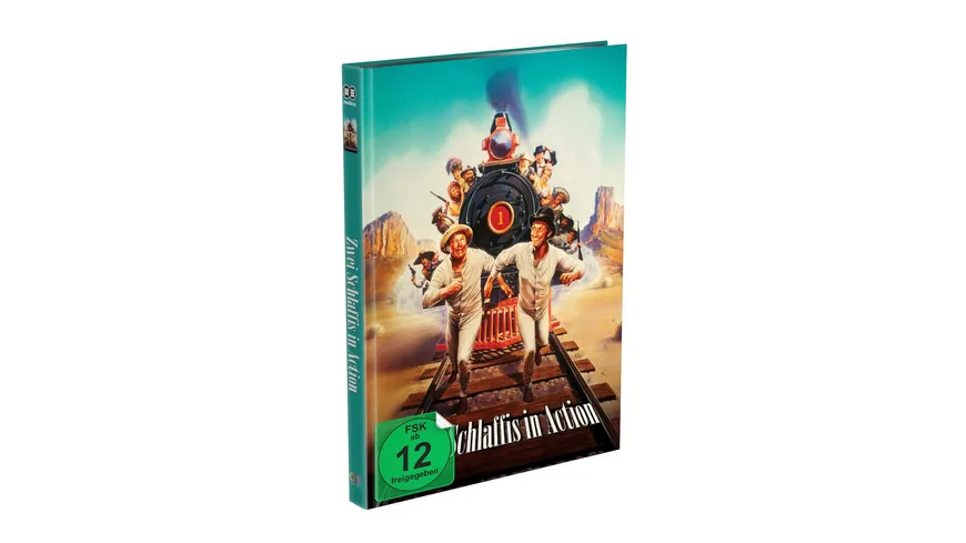 ZWEI SCHLAFFIS IN ACTION - 2-Disc Mediabook Cover A (Blu-ray + DVD) Limited Edition - Uncut