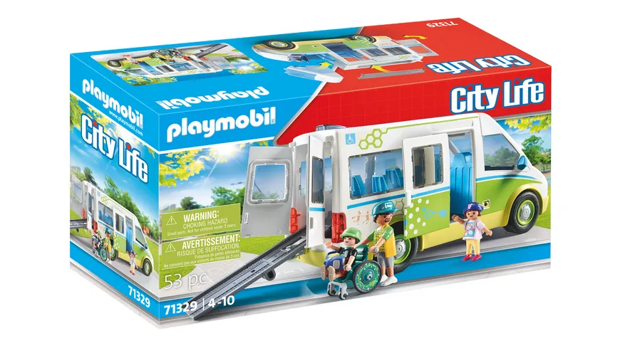 PLAYMOBIL 71329 - City Life - Schulbus