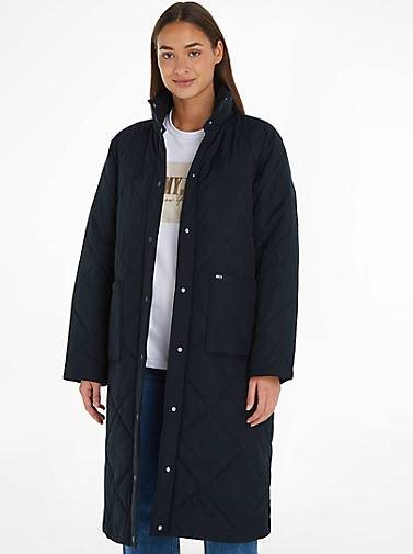 TOMMY-JEANS Damen Mantel DIAMOND
