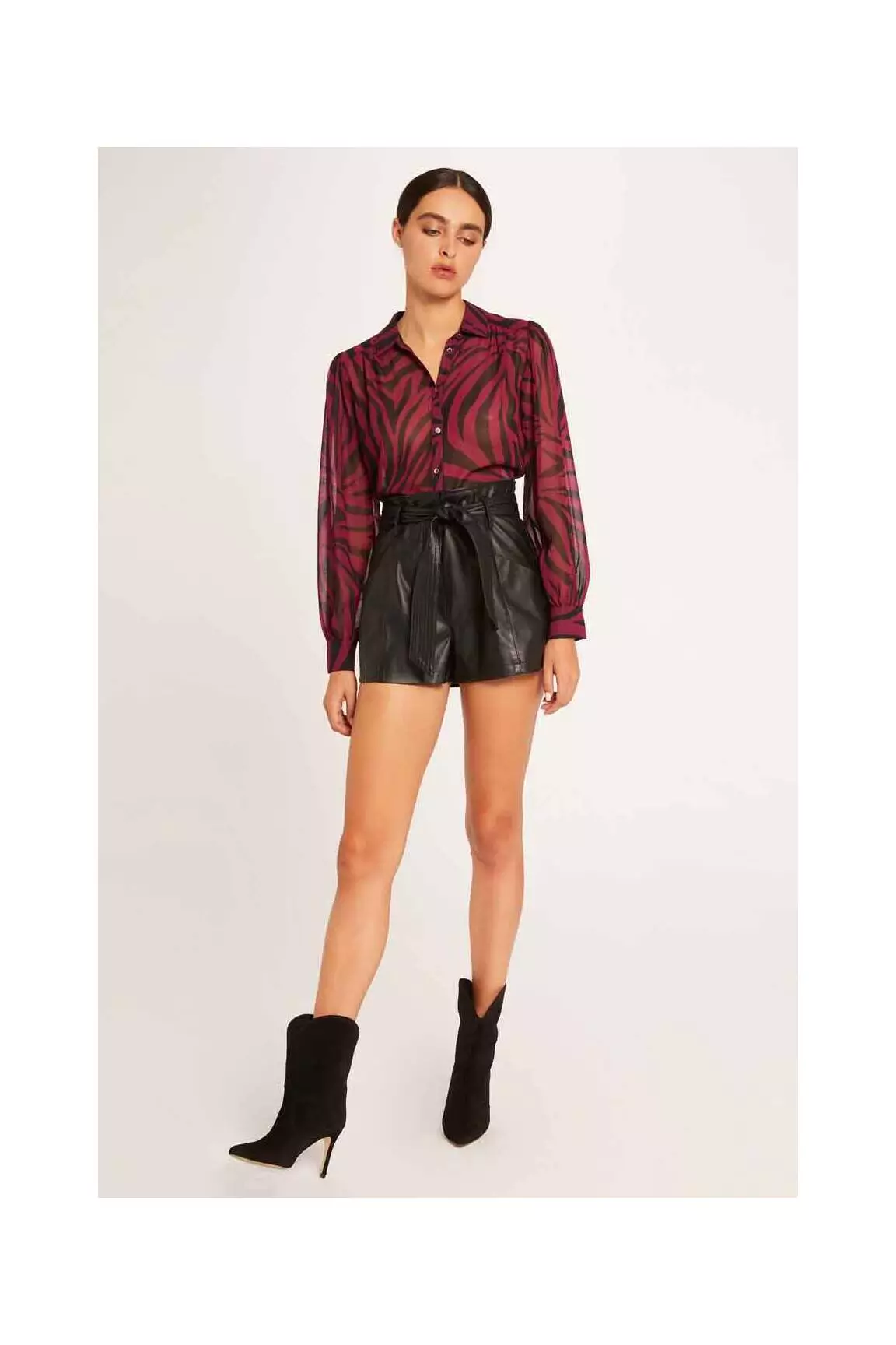 Morgan Chemisiers Femme couleur rouge