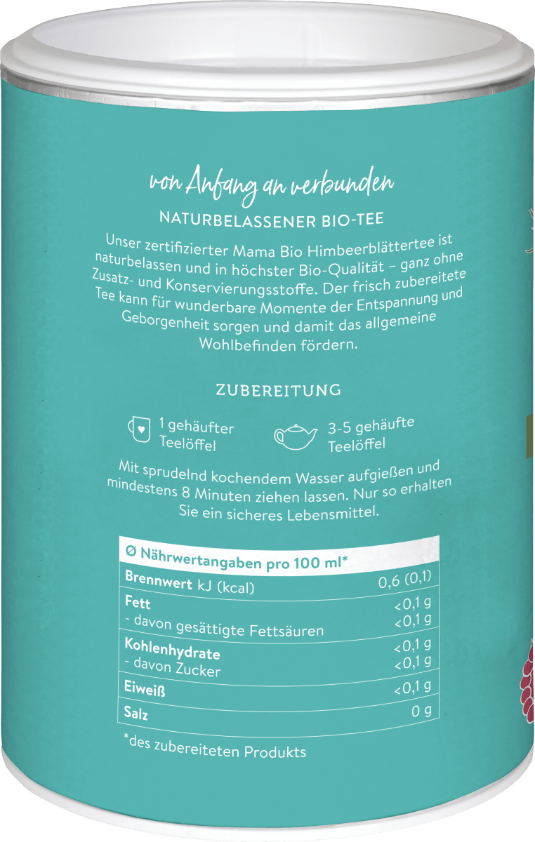 Kräutertee Mama Himbeerblätter, lose, 30 g