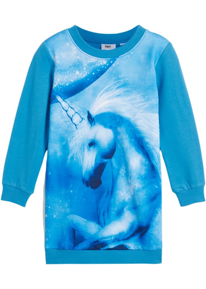 Mädchen Sweatkleid aus Bio Baumwolle