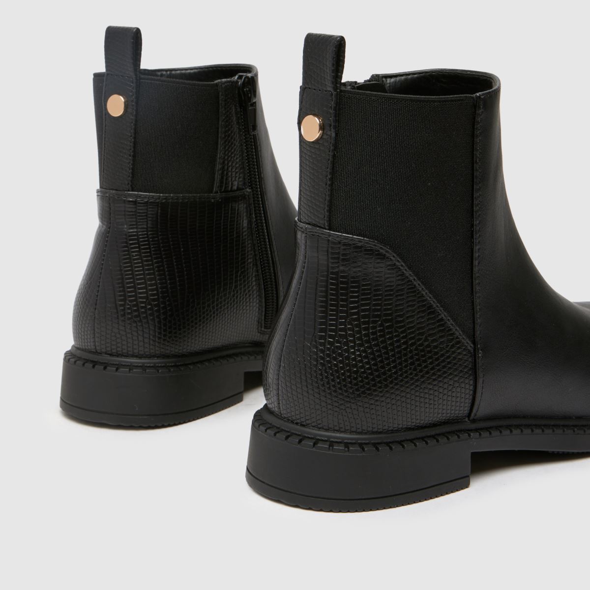 Schuh fekete Calmer Chelsea Lányos Ifjúsági Csizma