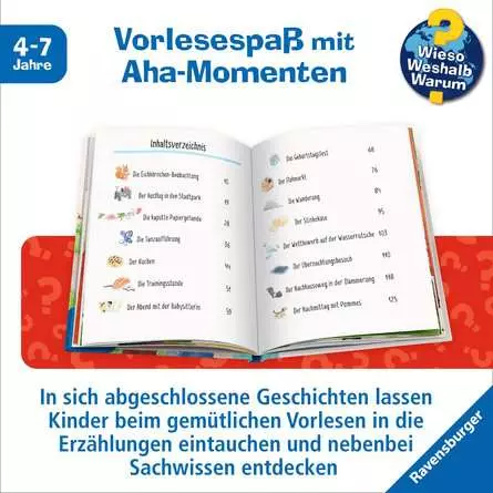 Ravensburger Wieso? Weshalb? Warum? Meine Vorlesegeschichten, Band 1: Was erleben wir Tag für Tag?