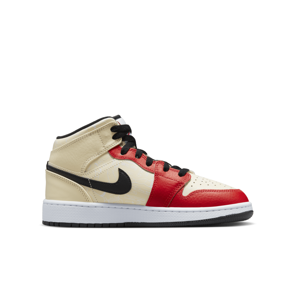 NIKE JORDAN 1 Mid SS GS DV7012-100 / weiss