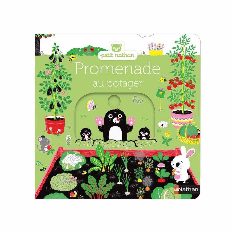 Livre Promenade au potager - Nathan Jeunesse