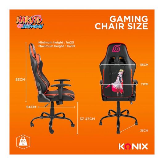 Scaun de birou KONIX Naruto