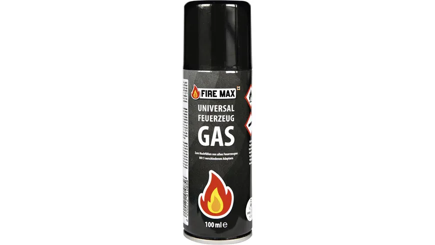 FIRE MAX Universal Feuerzeug Gas 100 ml