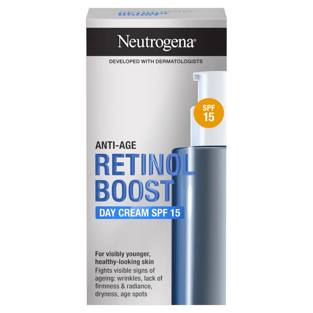 „Neutrogena Retinol Boost“ dienos kremas su SPF15