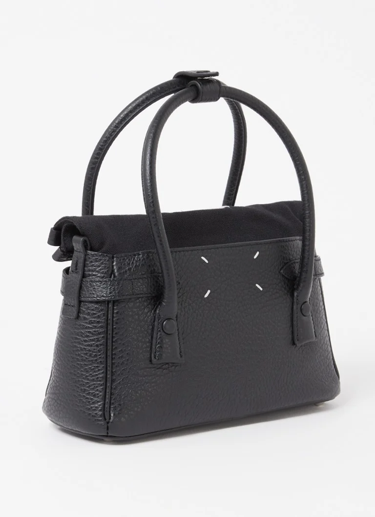 Geantă Maison Margiela 5ac din piele de vițel cu textură cu efect de piele.