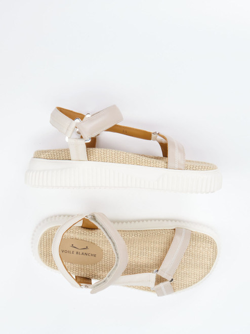 Sandale-12034990004 Voile Blanche