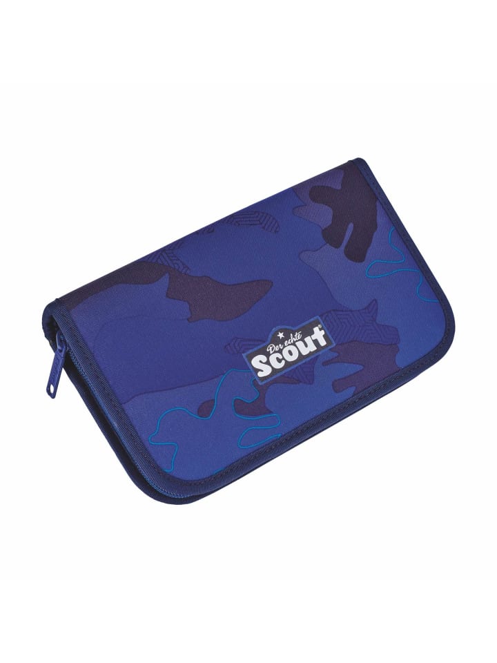 Scout Scout Genius Schulranzen-Set 4 teilig DIN Blue Police günstig kaufen onesize
