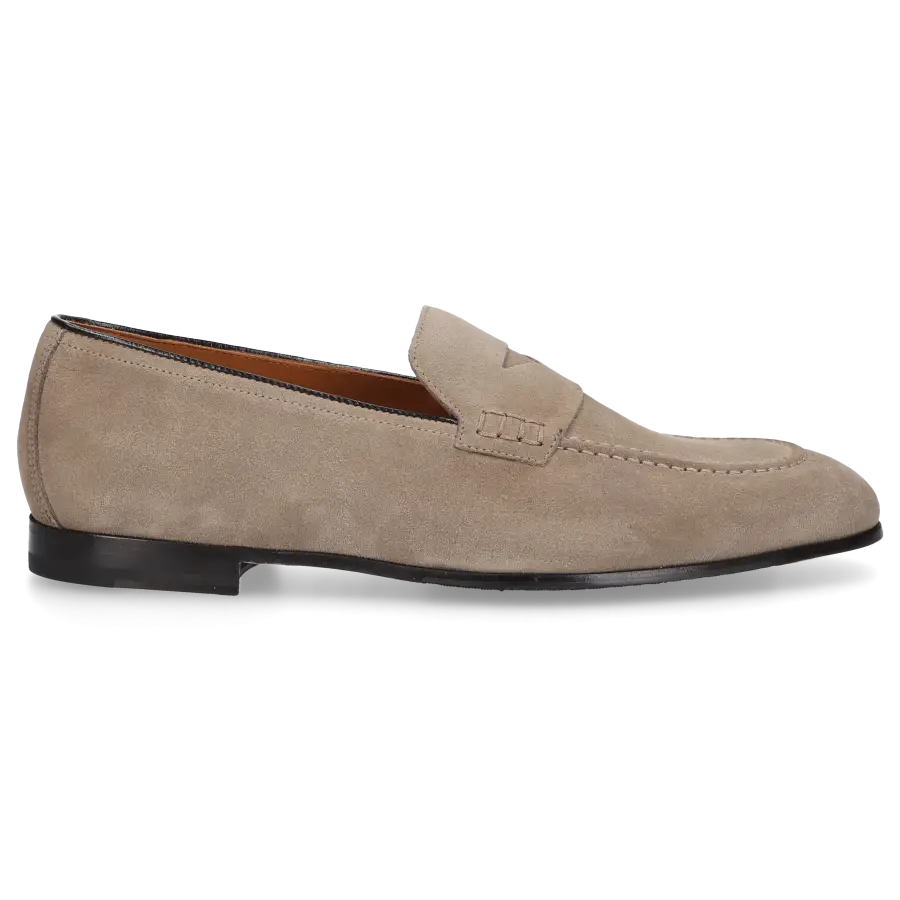 Doucal's - Loafer 2983 Veloursleder - grau