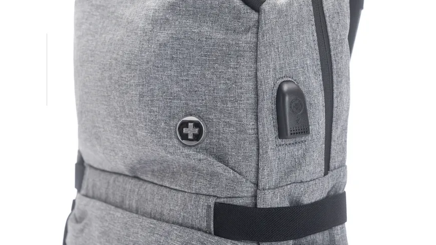 SWISSDIGITAL Freizeit Rucksack COMPANION grau
