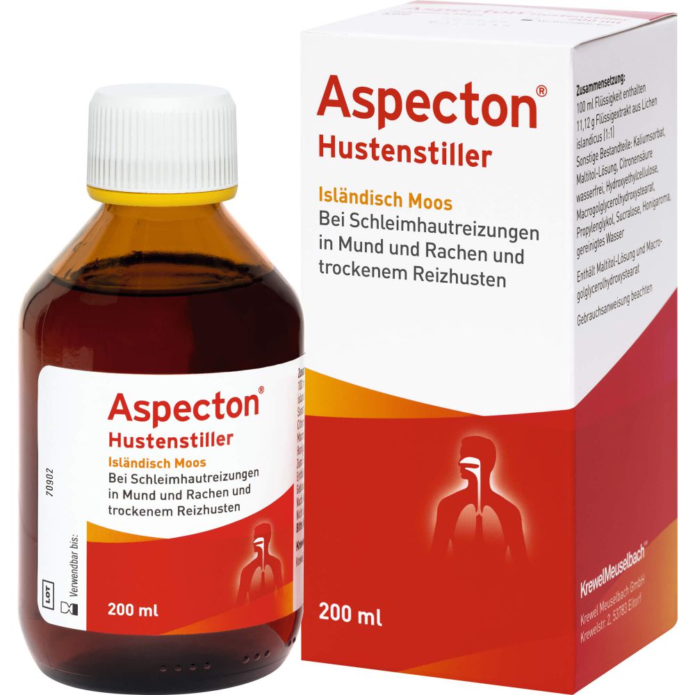 Hustenstiller Isländisch Moos Saft