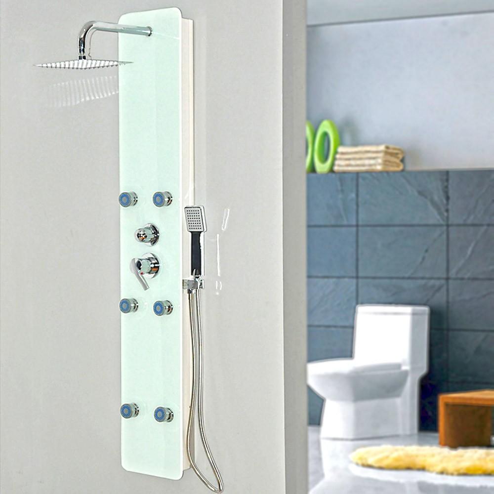 Home Deluxe Duschpaneel DIVE - white