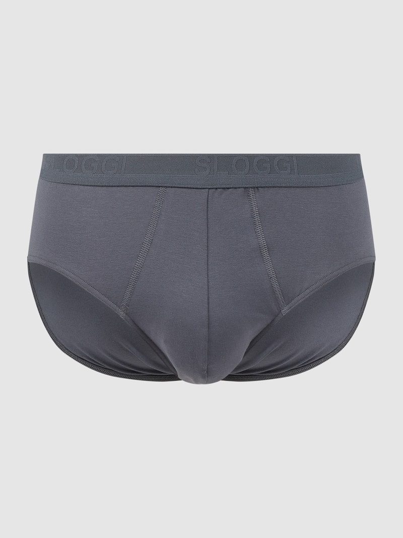 Slip mit Stretch-Anteil in dunkelgrau