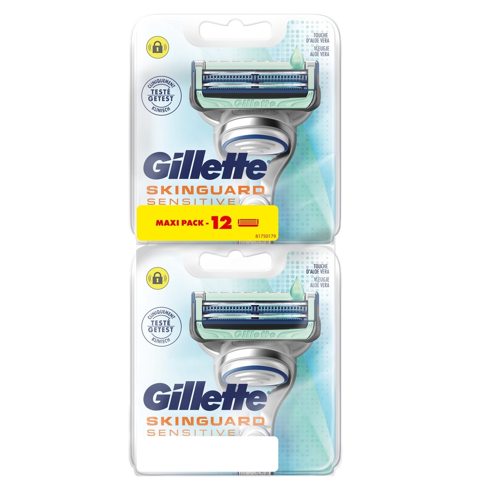 gillette Gillette SkinGuard Lames De Rasoir x12 Lames de Rasoir