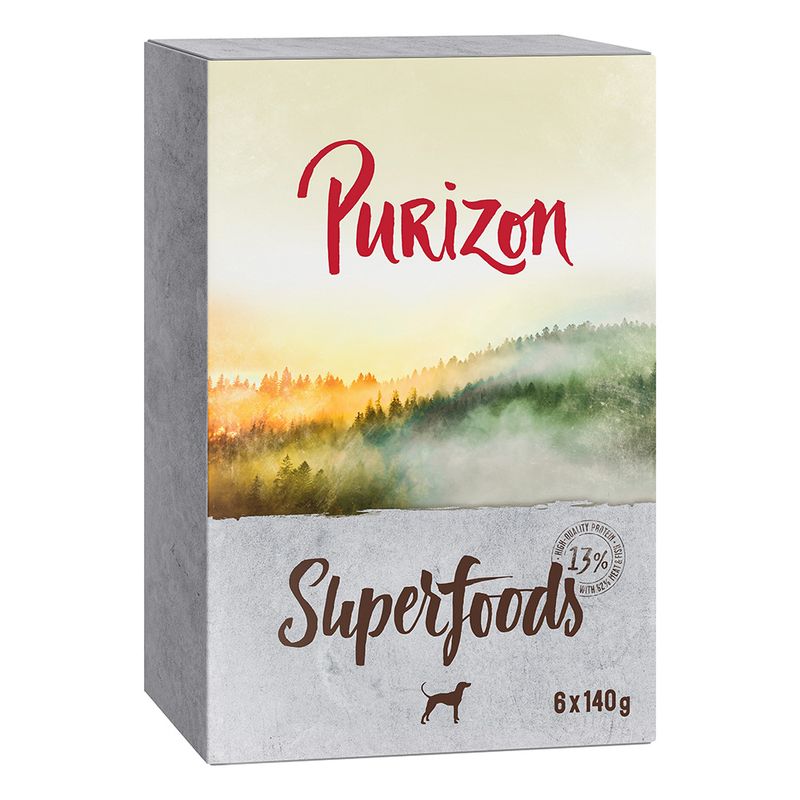 Sparpaket Purizon Superfoods 12 x 140 g