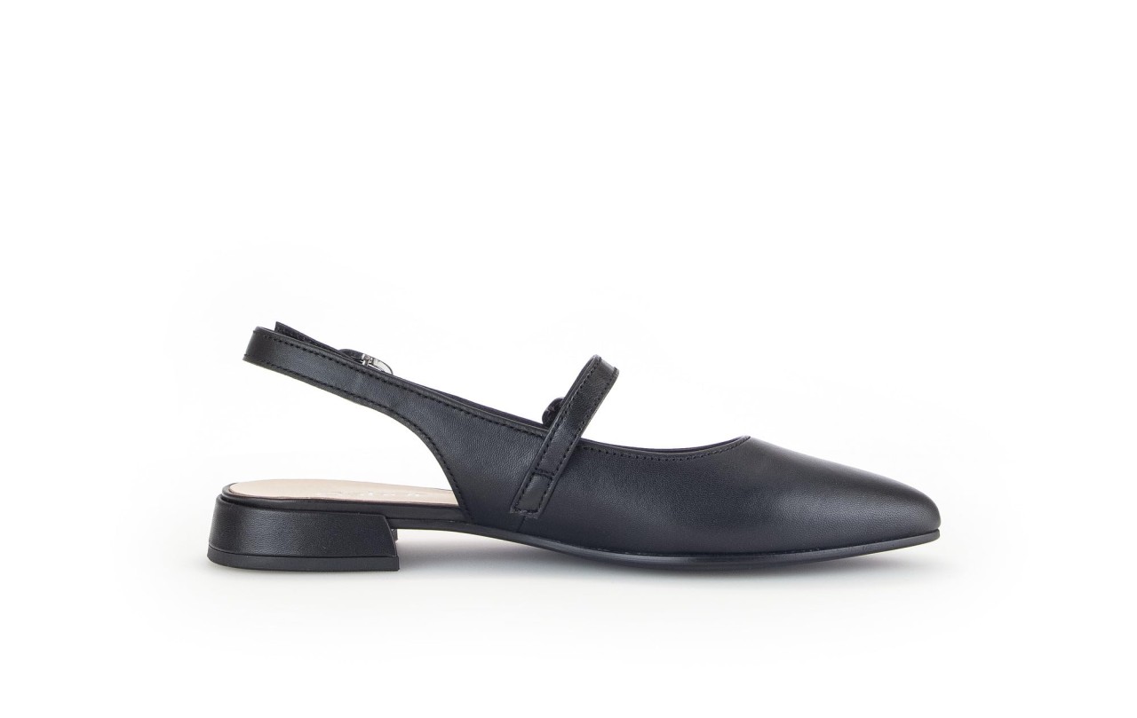 GABOR Ballerinas schwarz Gabor Fashion Slingpumps 41.502.27 schwa