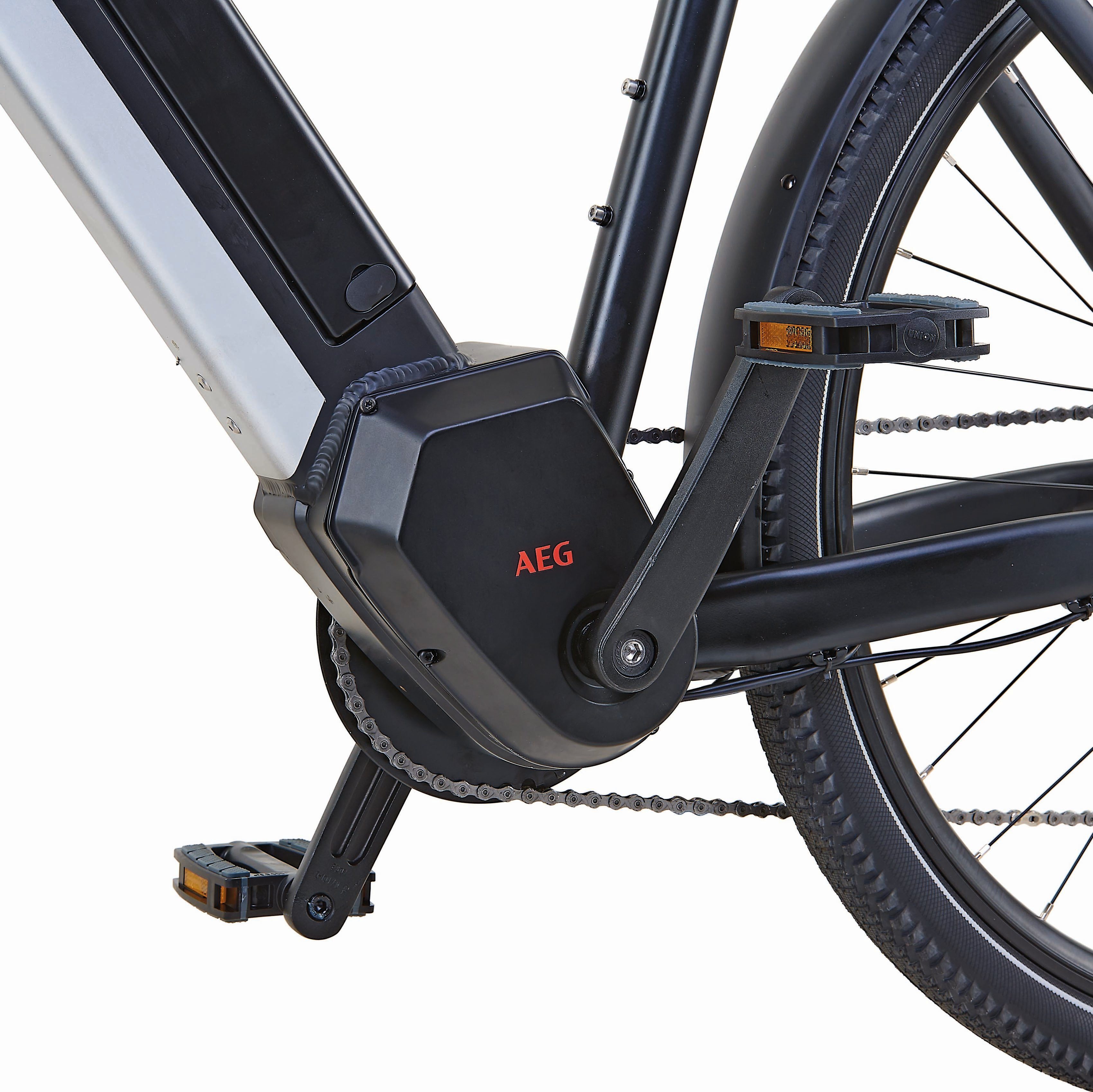 Prophete E-Bike Entdecker InsideTwo, 10 Gang Shimano Deore Schaltwerk, Kettenschaltung, Mittelmotor, 630 Wh Akku