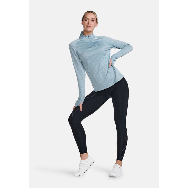 2XU Ignition 1/4 Zip Funktionsshirt Damen