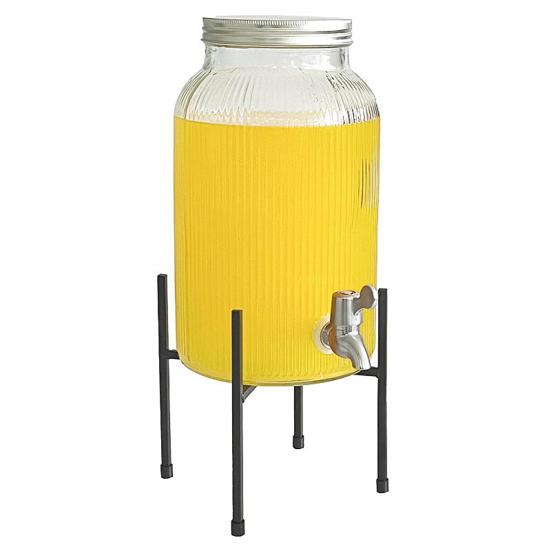 Cuisine Drikkedispenser 6 l glass m/kran