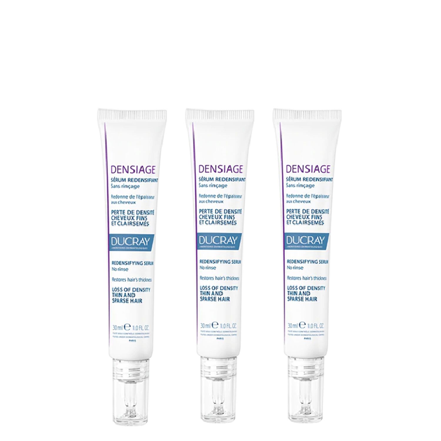 Ducray Densiage Sérum Cheveux Redensifiant 3 x 30 ml