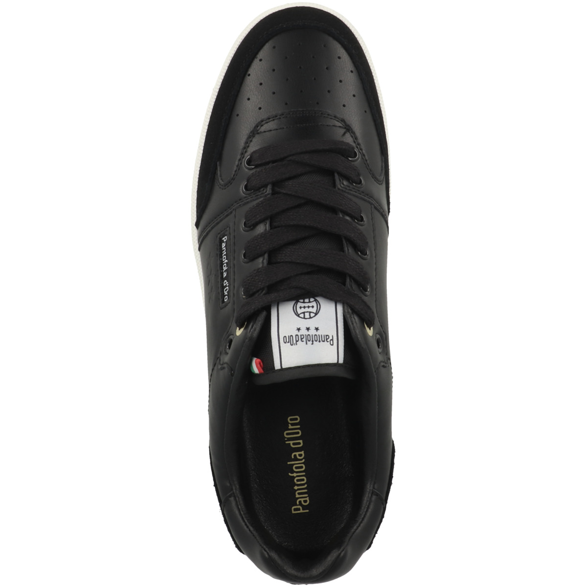 Pantofola d Oro Maracana Uomo Low Sneaker Low schwarz
