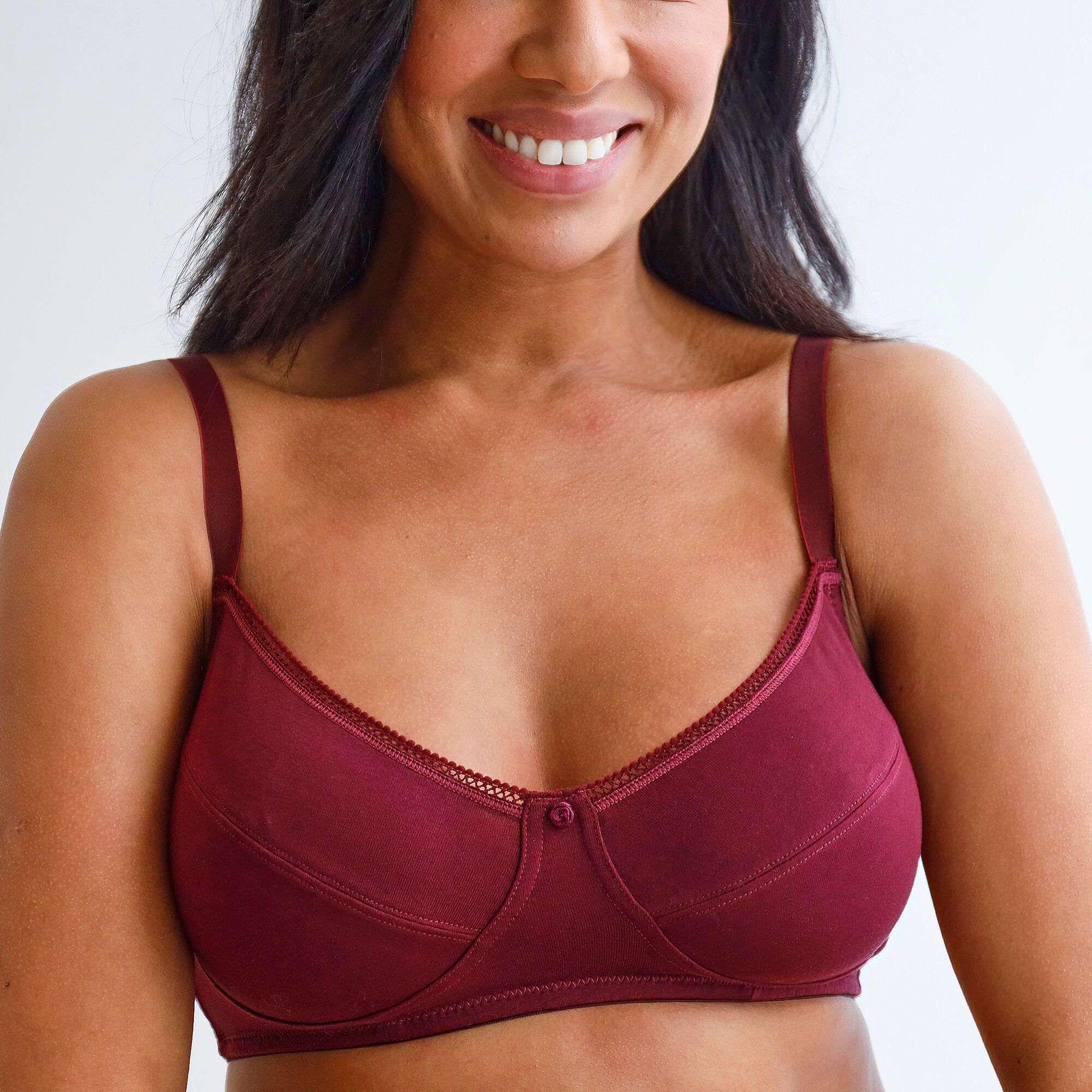 Soutien-gorge coton stretch sans armatures