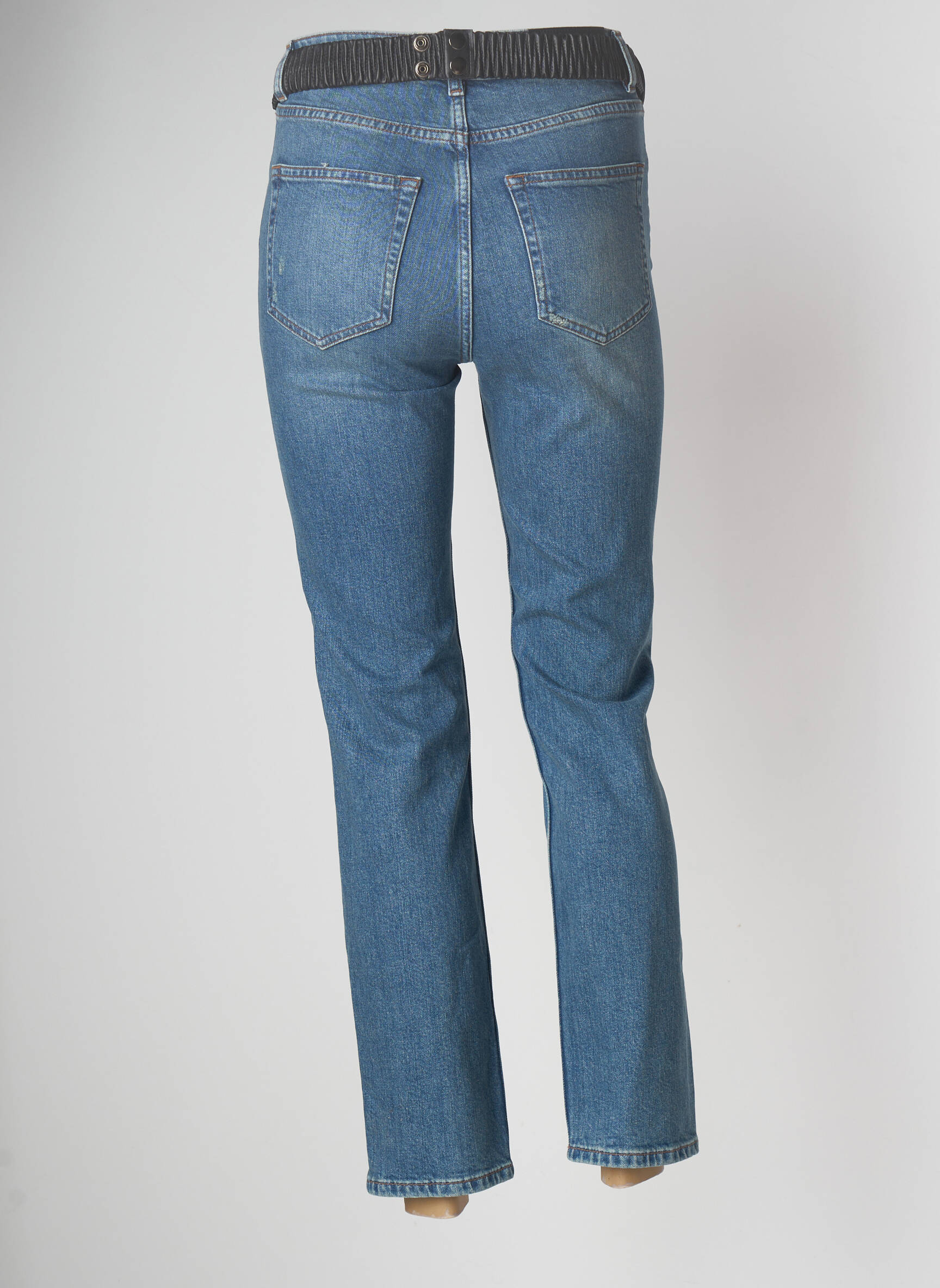 The Kooples Jeans Coupe Droite Femme couleur bleu