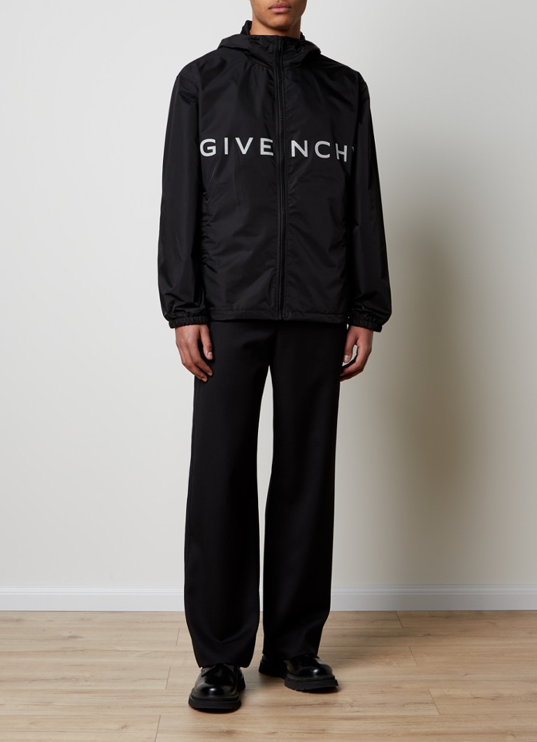 Αντιανεμικό μπλουζάκι με λογότυπο Givenchy και πλαϊνές τσέπες