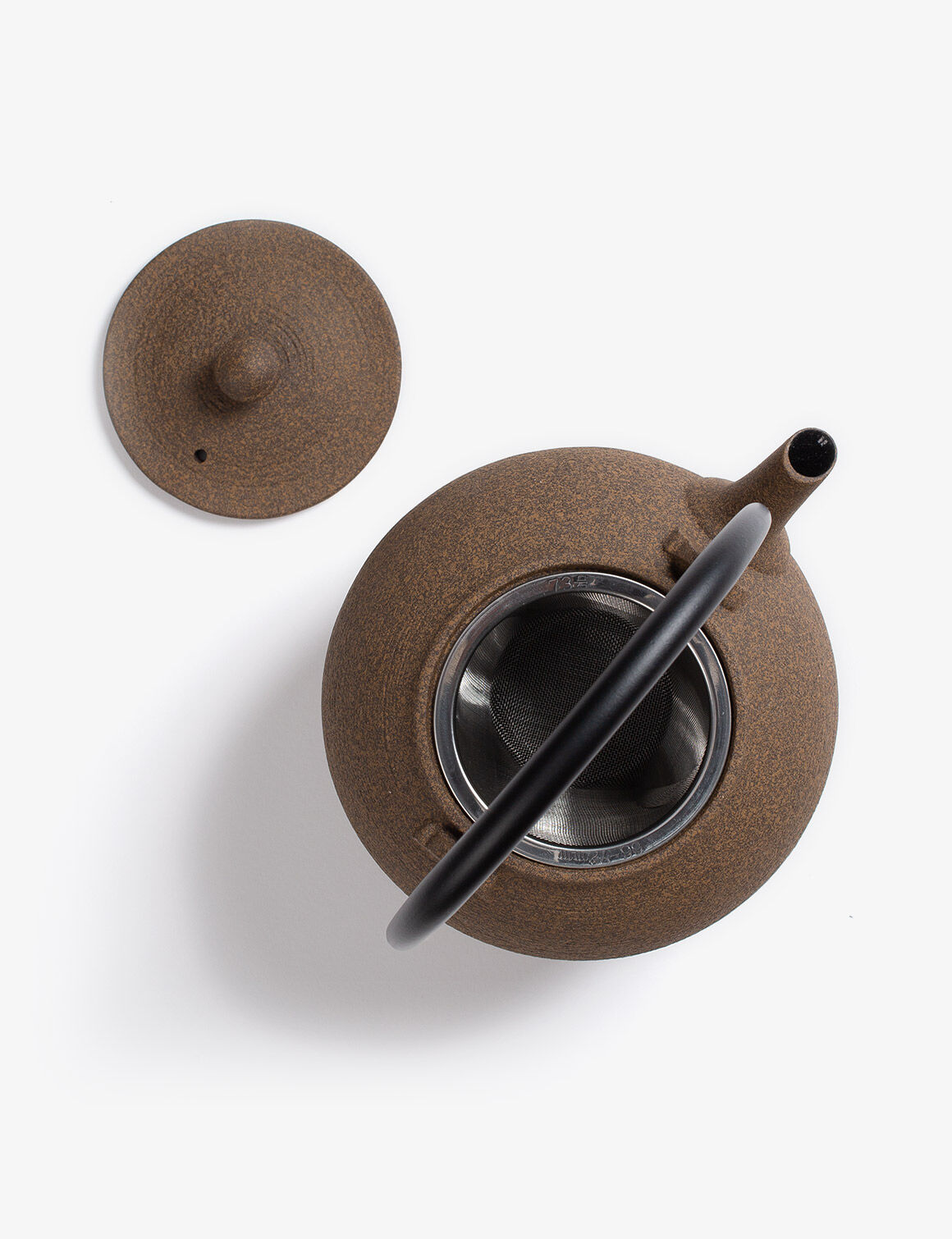 Théière Fonte du Japon  HIKIME 0.95L  BEIGE