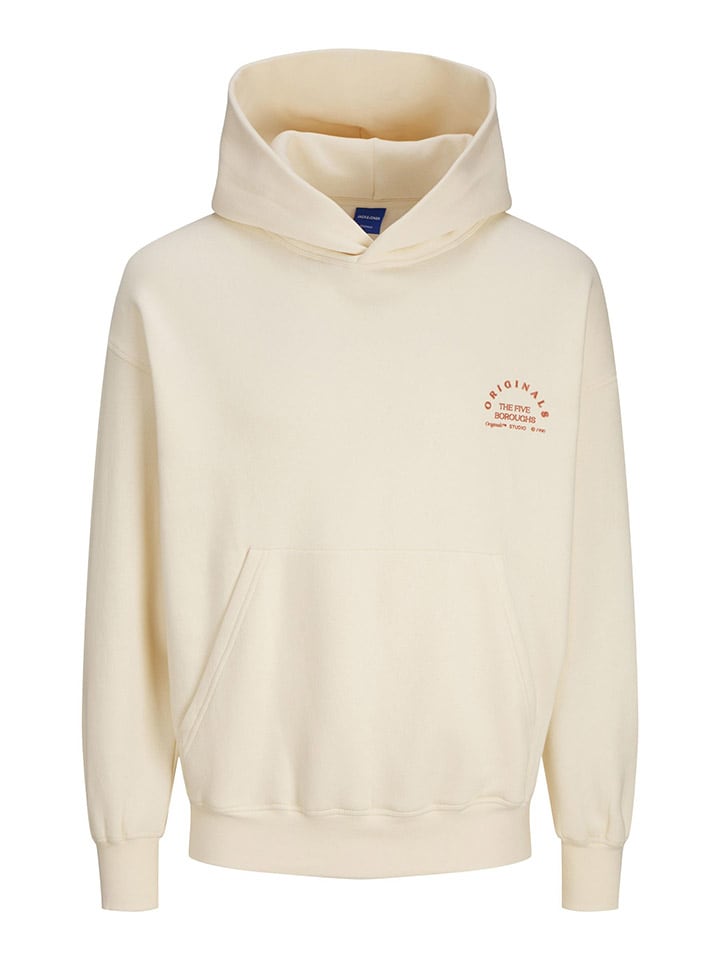 Jack & Jones Hoodie in Creme günstig kaufen
