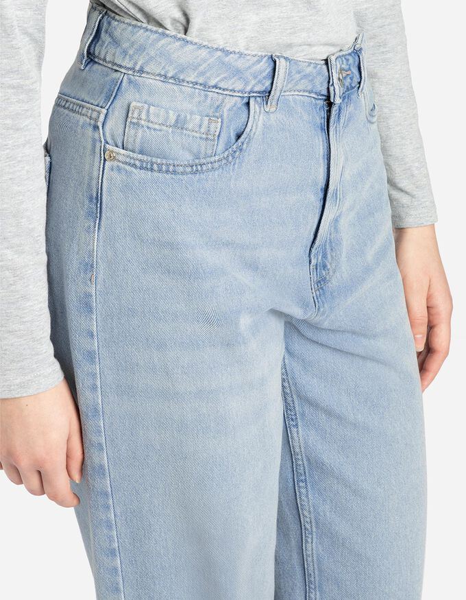Jeans - Bleached-Denim