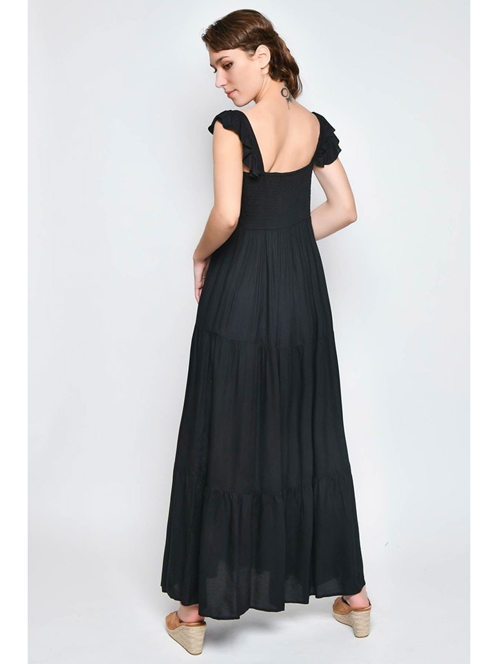 H.H.G. Kleid in Schwarz günstig kaufen