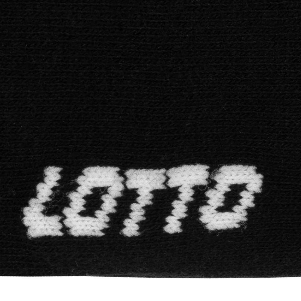 Lotto Sneakersocken 3 Paar schwarz