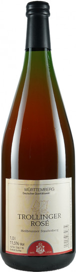 2022 Trollinger Rosé halbtrocken 1,0 L - Helga Drauz Weine