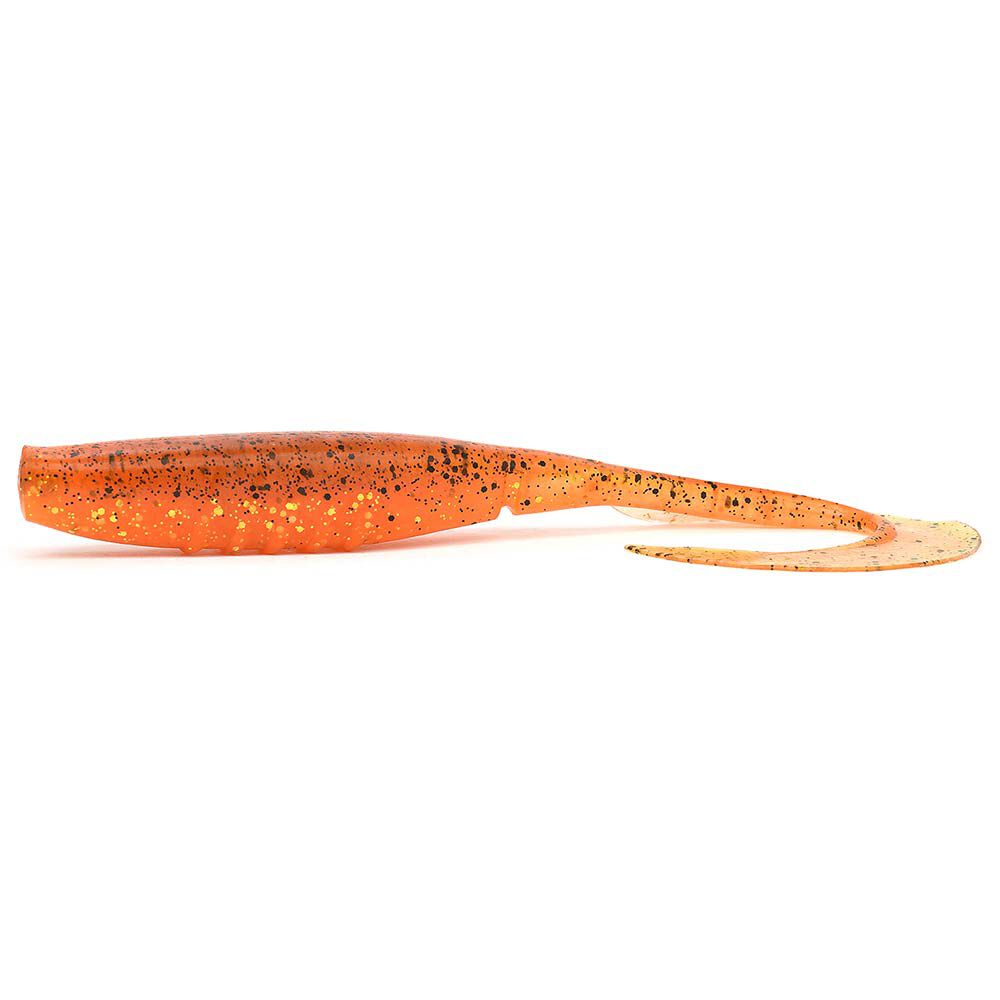 Megabass X-Layer kiharakuoriainen pehmytviehe, 8 cm, 3 g (x7)