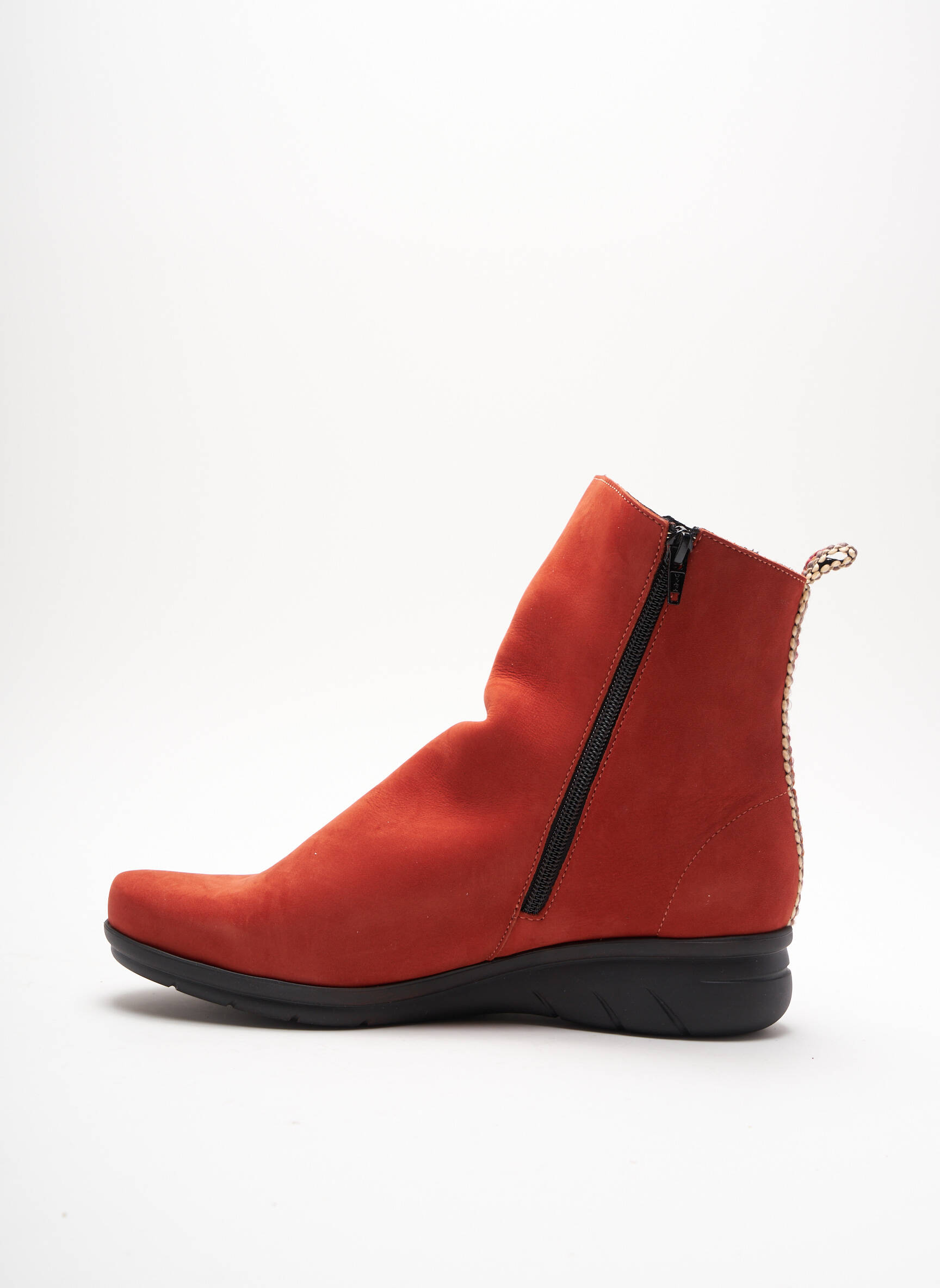 Hirica Bottines Femme couleur orange
