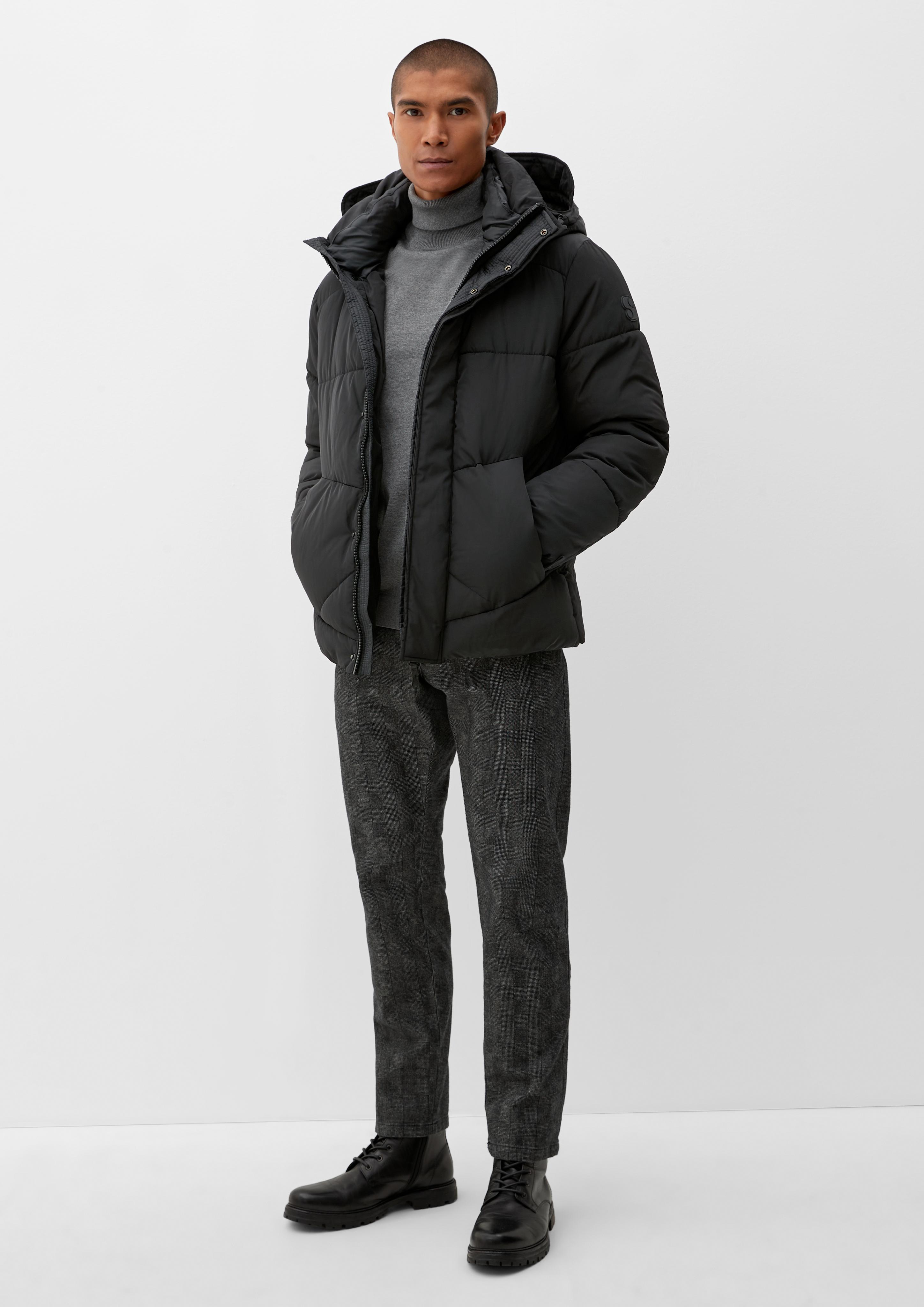 Warme Steppjacke mit Kapuze  2119484-9999