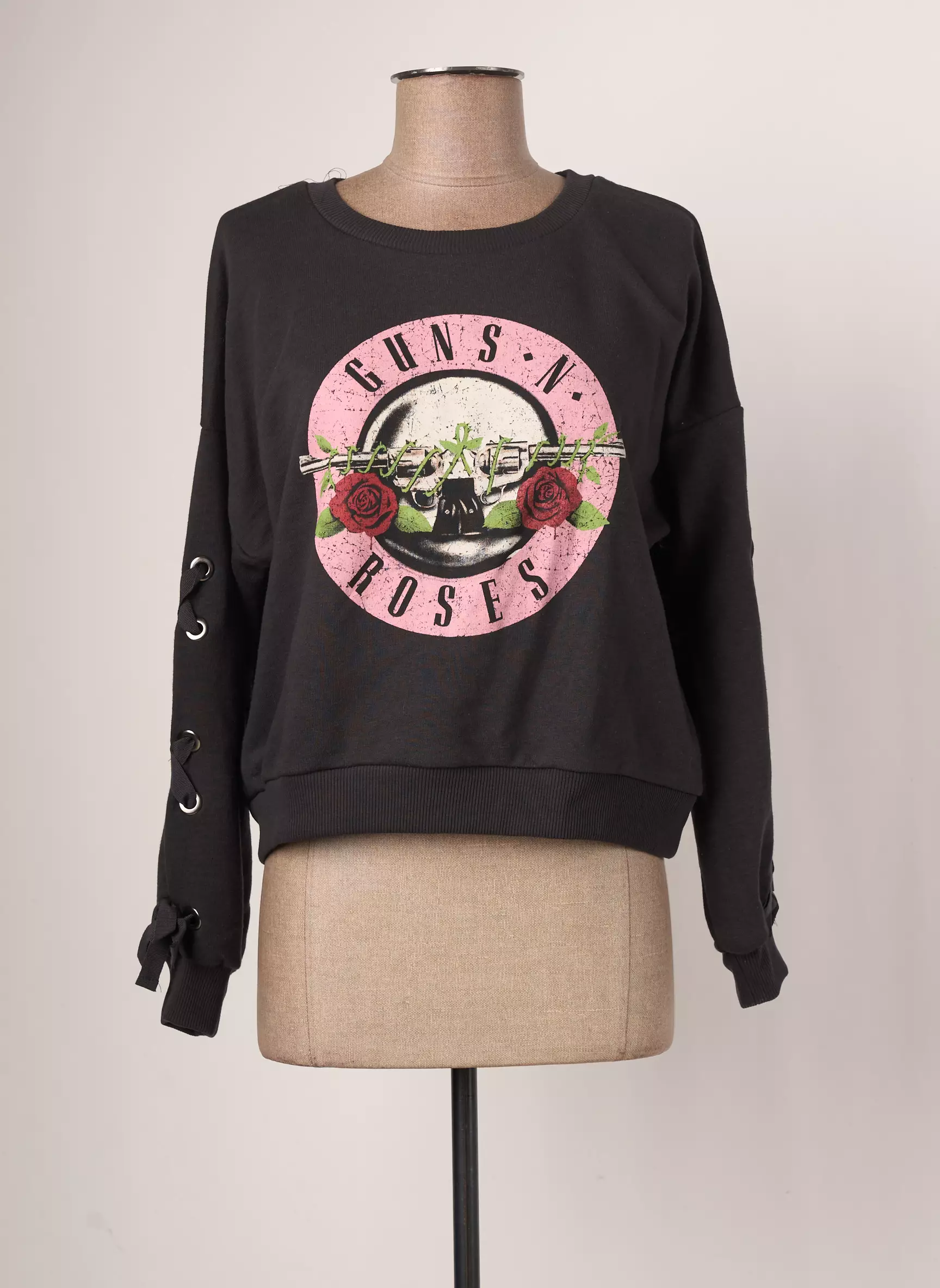 Guns N  Roses Sweats Femme couleur gris