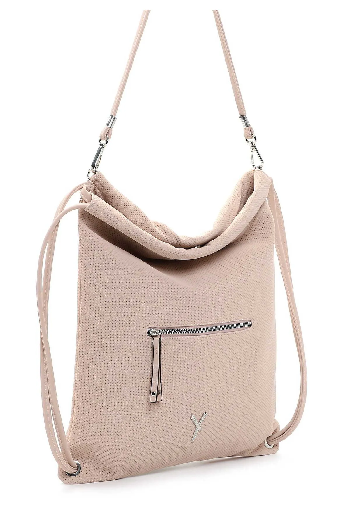 SURI FREY  Rucksack - Rosa - Unifarben