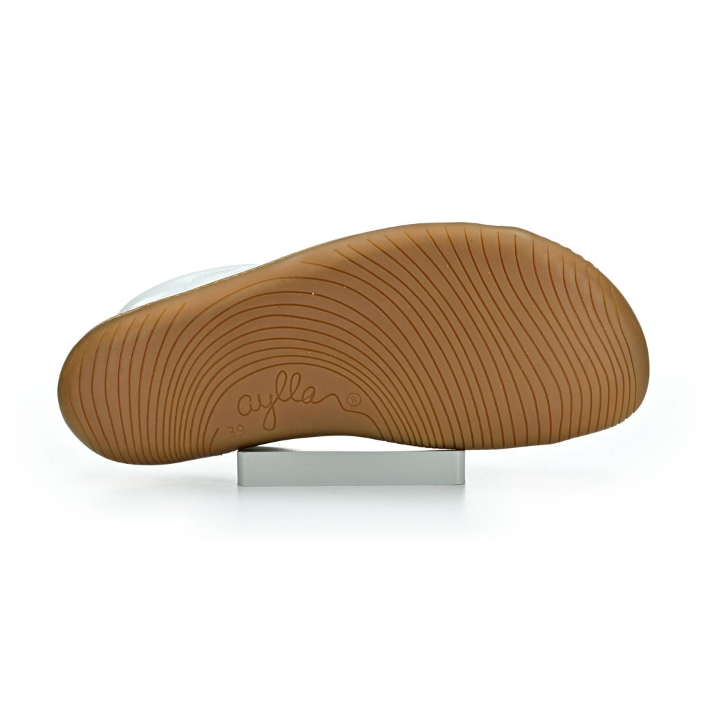 Aylla Shoes KECK weiß L Barfuß-Halbschuhe